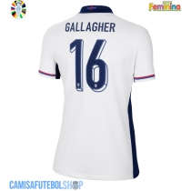 Camisa de time de futebol Inglaterra Conor Gallagher #16 Replicas 1º Equipamento Feminina Europeu 2024 Manga Curta